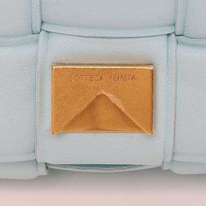 Bottega Veneta Puffed Leather Cassette Crossbody (SHF-WwMbsR)