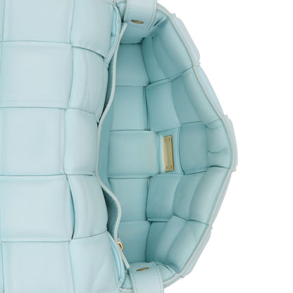 Bottega Veneta Puffed Leather Cassette Crossbody (SHF-WwMbsR)