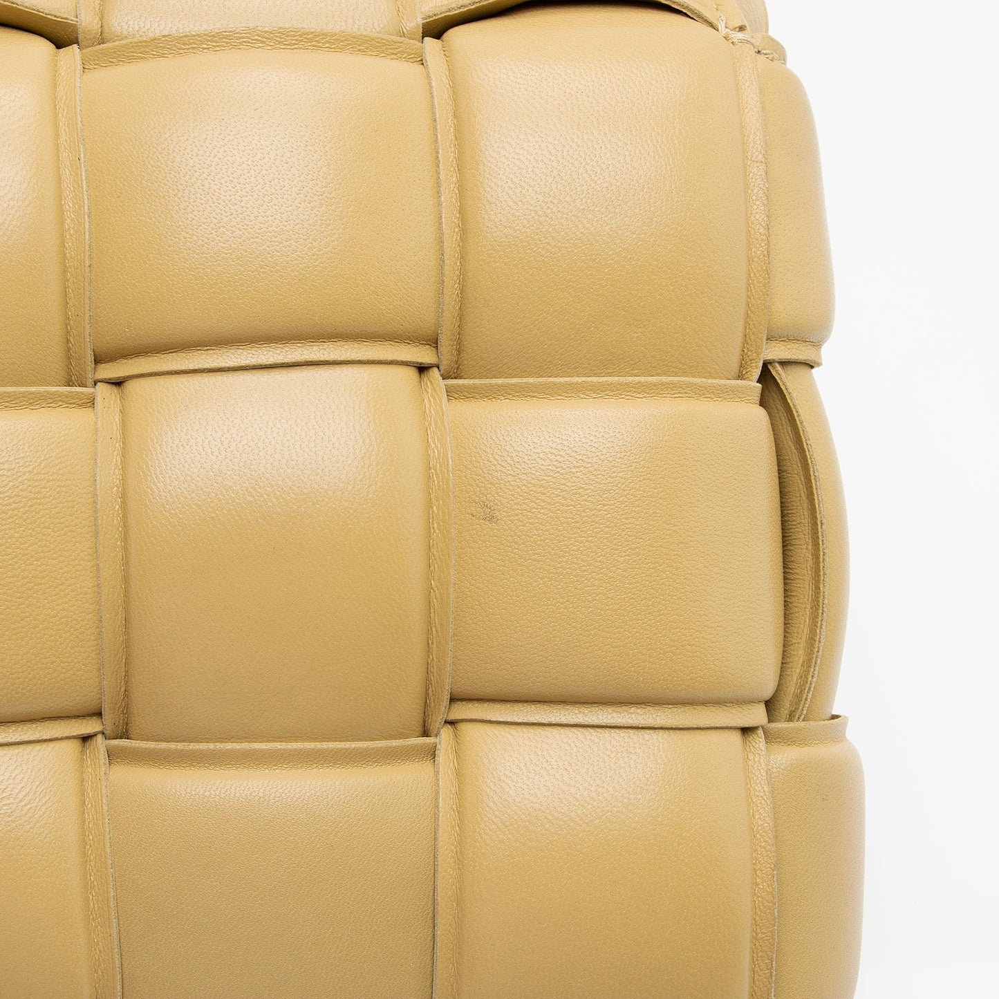 Bottega Veneta Puffed Leather Cassette Crossbody (SHF-9LU5JW)