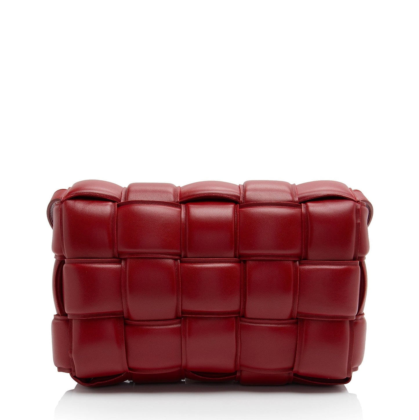 Bottega Veneta Puffed Leather Cassette Crossbody (SHF-WyihDy)