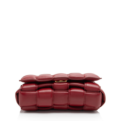 Bottega Veneta Puffed Leather Cassette Crossbody (SHF-WyihDy)
