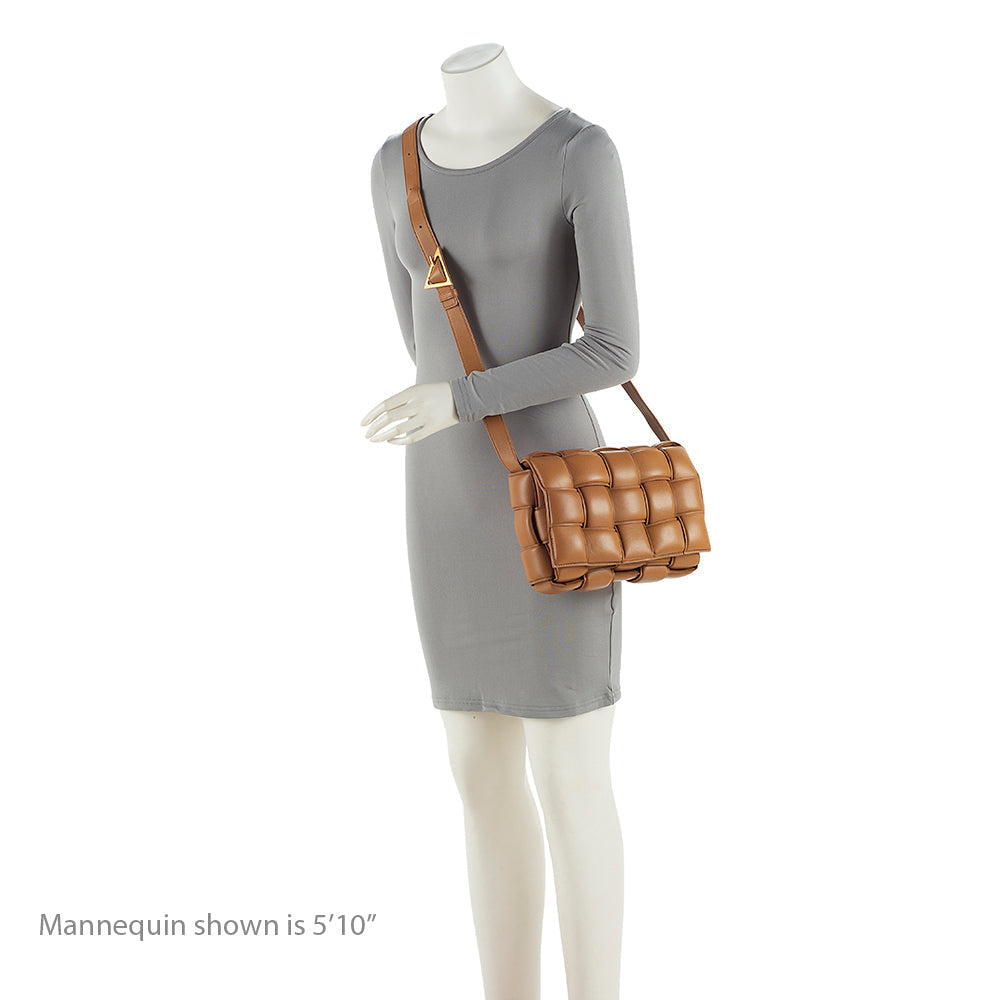 Bottega Veneta Puffed Leather Cassette Crossbody (SHF-pZjH9O)