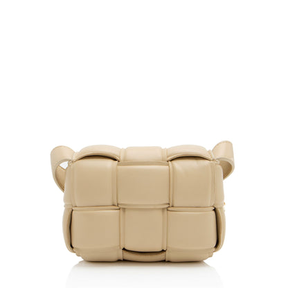 Bottega Veneta Puffed Leather Extra Mini Cassette Crossbody (SHF-18sNYD)