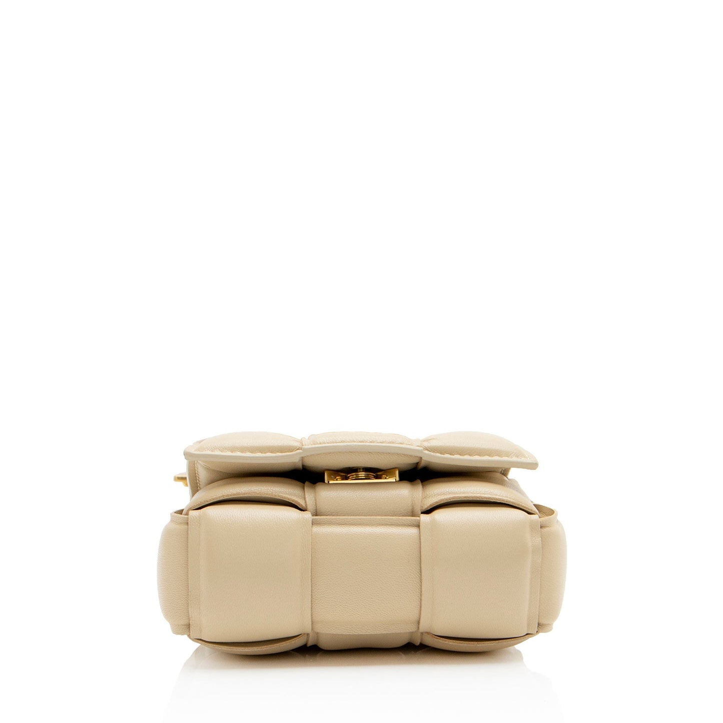 Bottega Veneta Puffed Leather Extra Mini Cassette Crossbody (SHF-18sNYD)