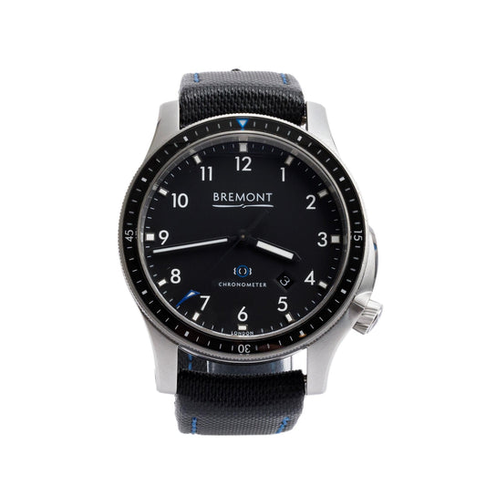 Bremont Stainless Steel Boeing Model I 43 MM Automatic Watch w/ Box & Papers
