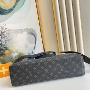 Louis Vuitton Explorer Office Black Canvas Briefcase