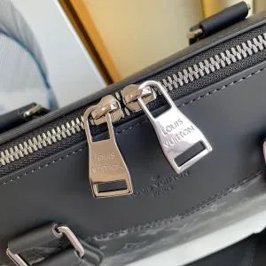 Louis Vuitton Explorer Office Black Canvas Briefcase