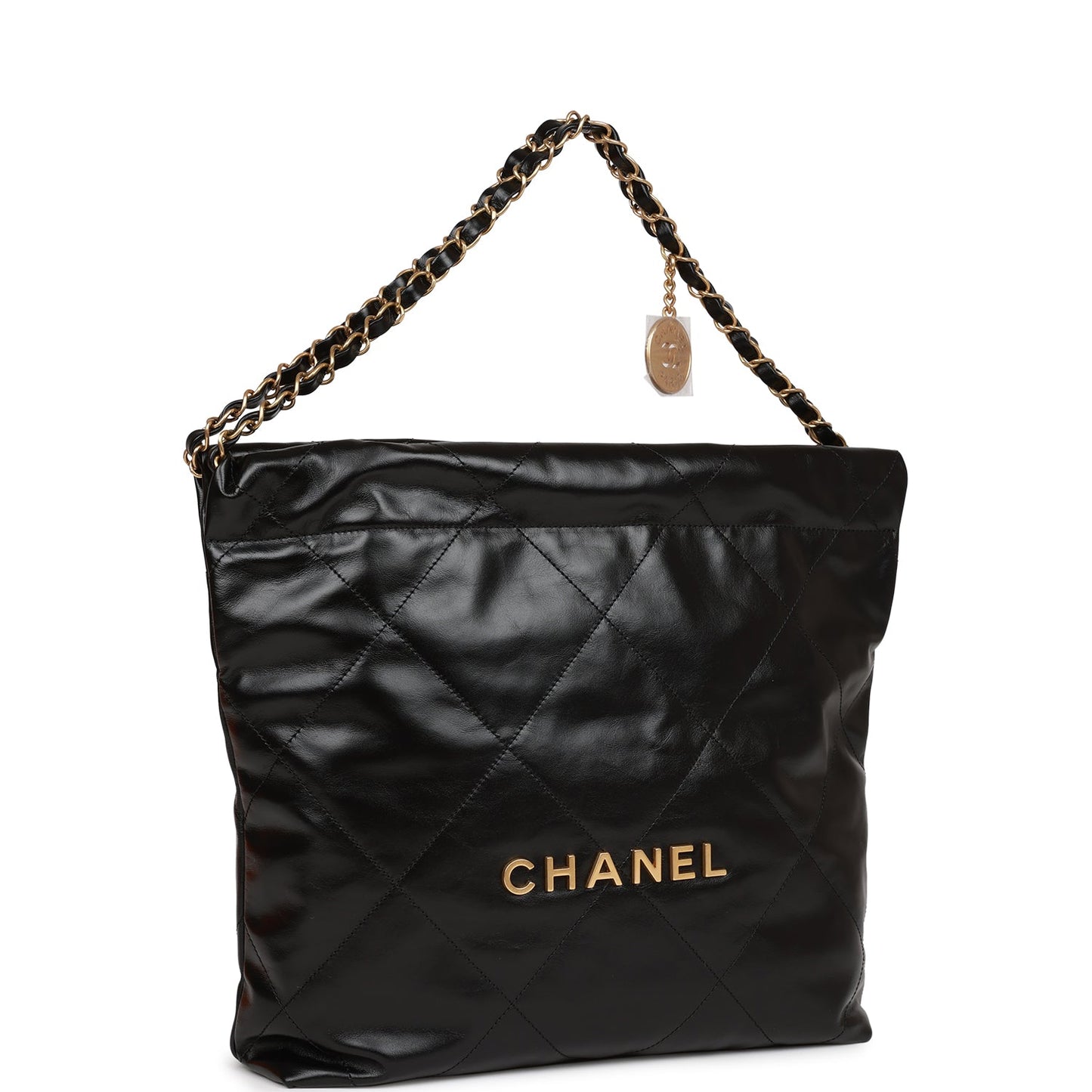 Chanel Lambskin Black Shoulder Bag Style 7