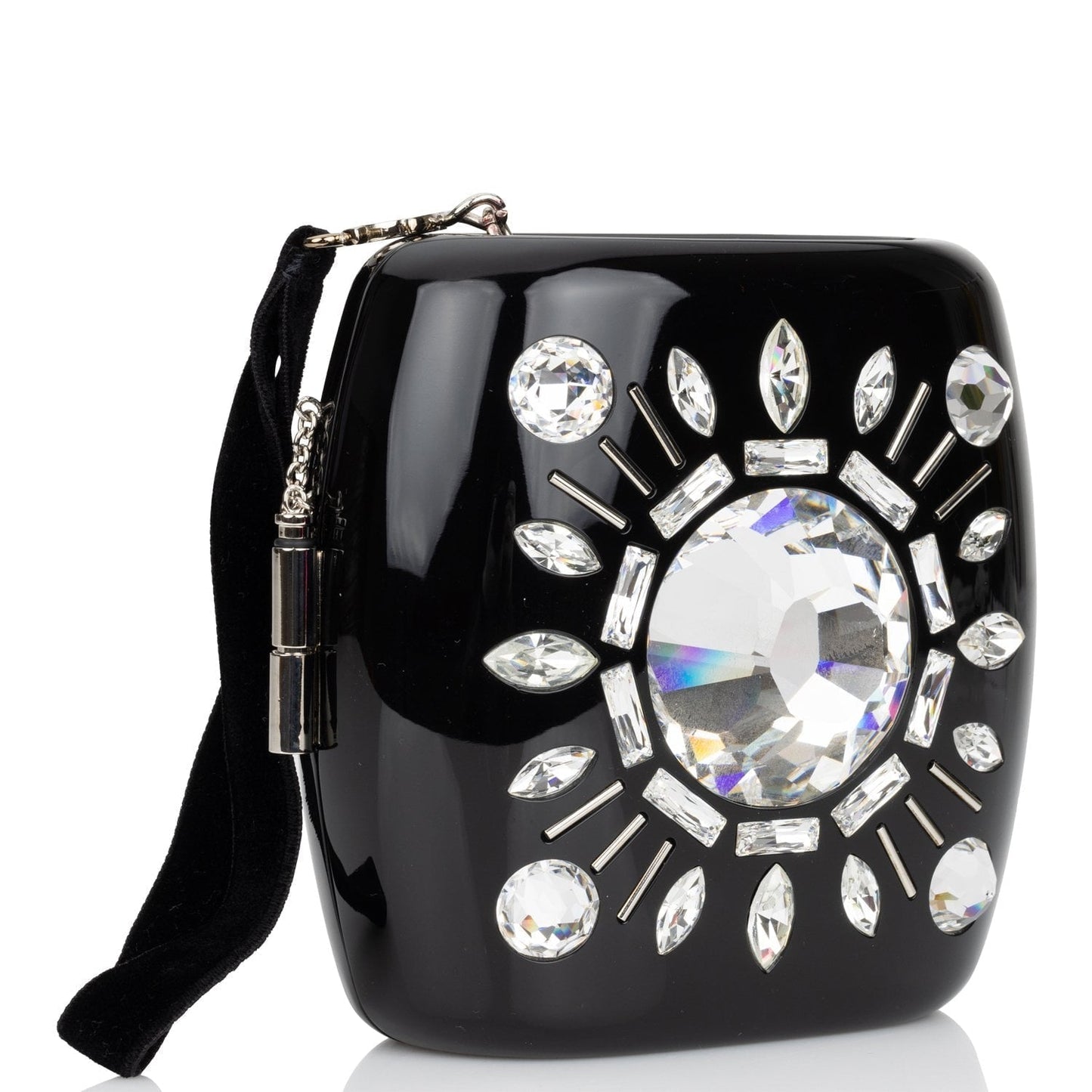 Chanel Luxury Leather Black Clutch Leather