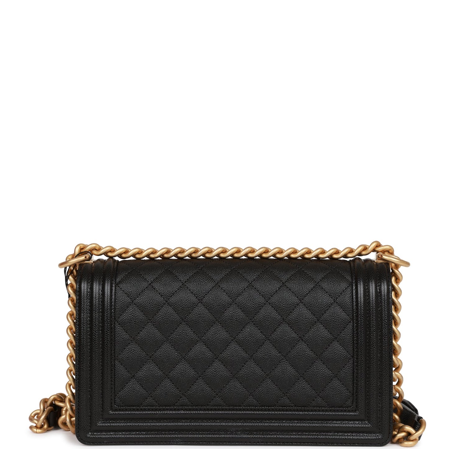 Chanel Boy Bag Caviar Black Shoulder Bag Caviar