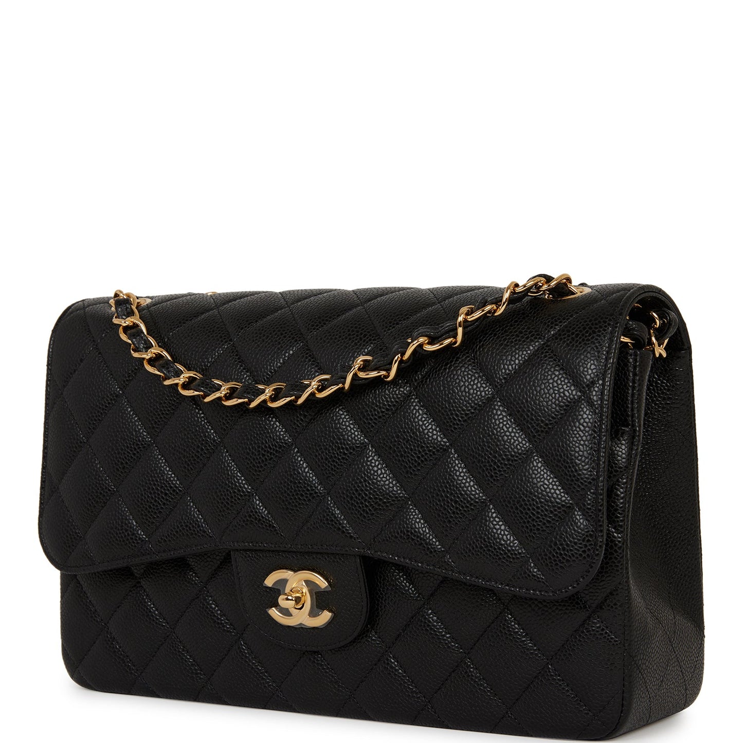 Chanel Pst Caviar Black Tote Bag Style 13