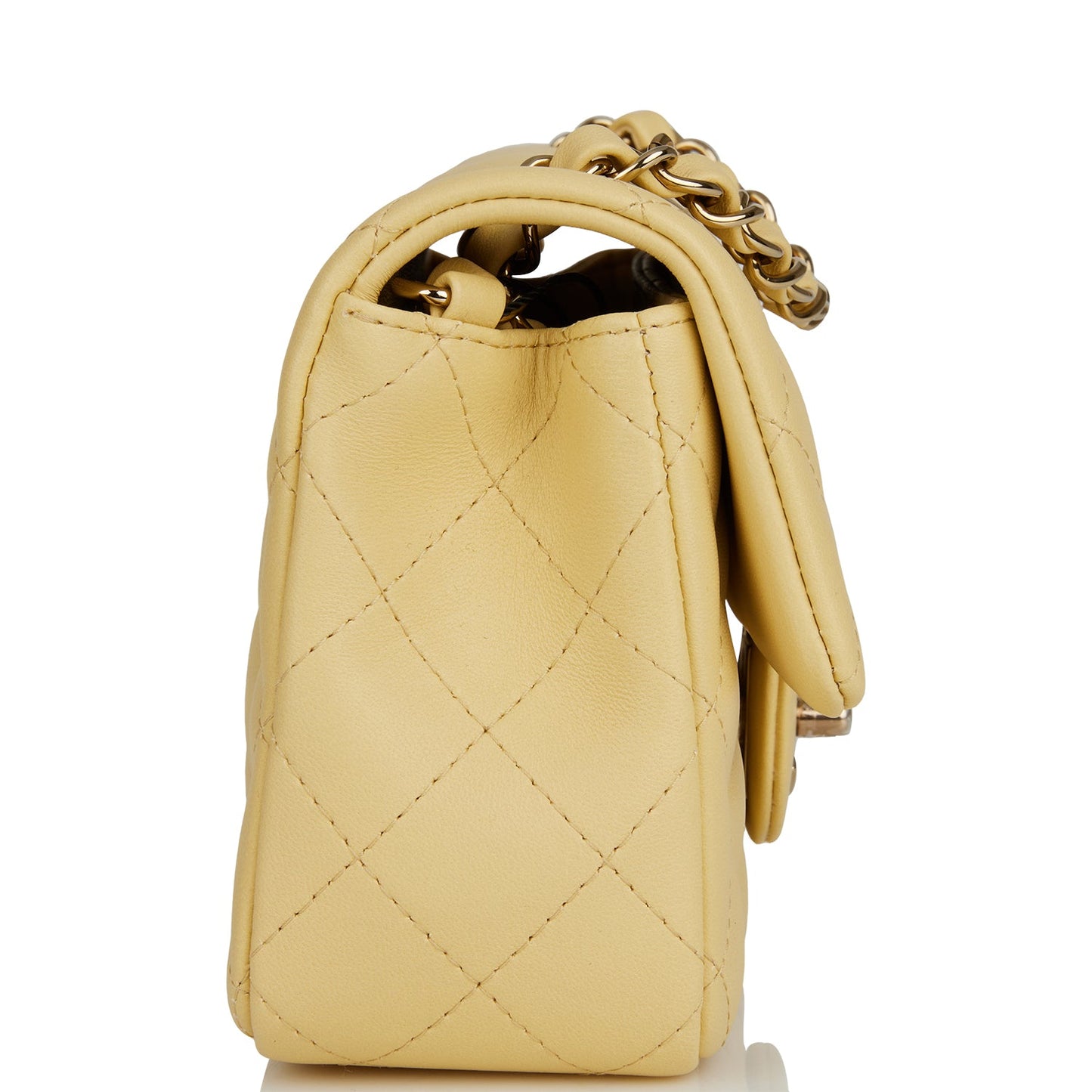 Chanel Lambskin Gold Shoulder Bag Style 12