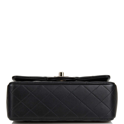 Chanel Lambskin Black Shoulder Bag Style 12
