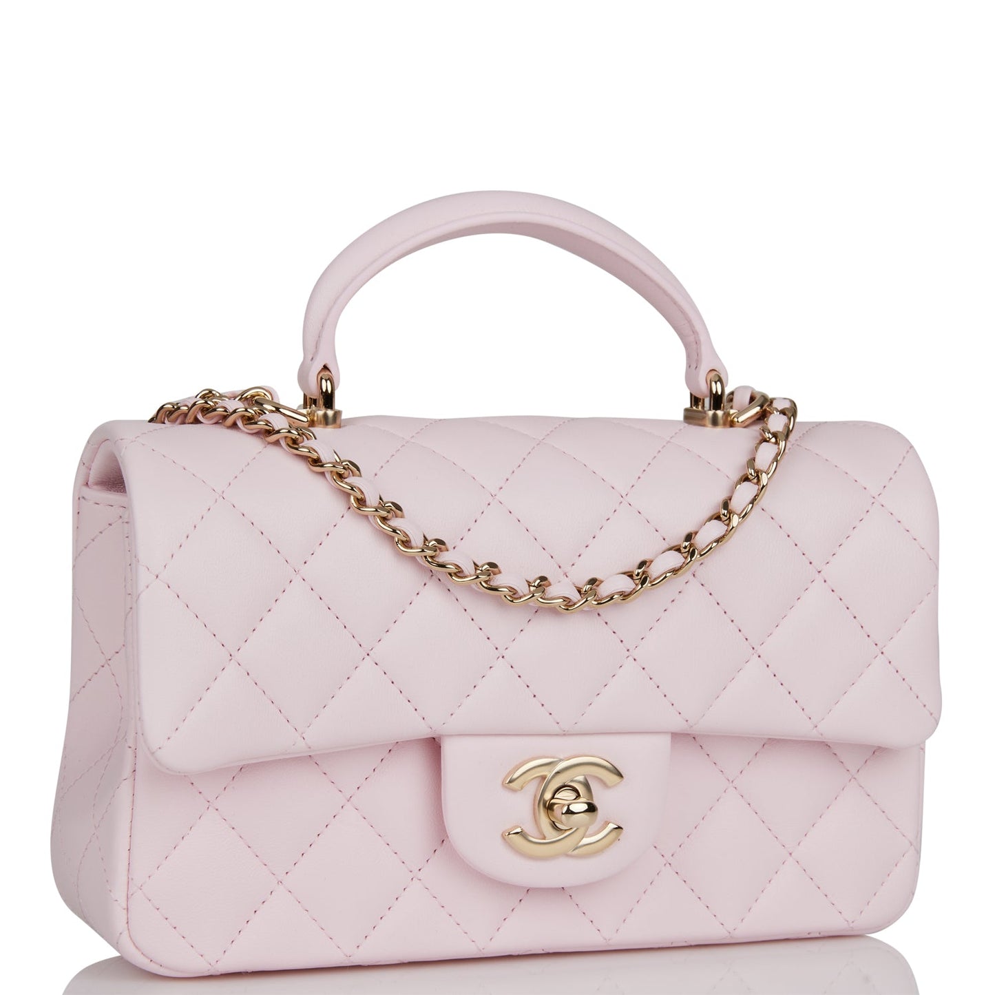 Chanel Lambskin Gold Shoulder Bag Style 11