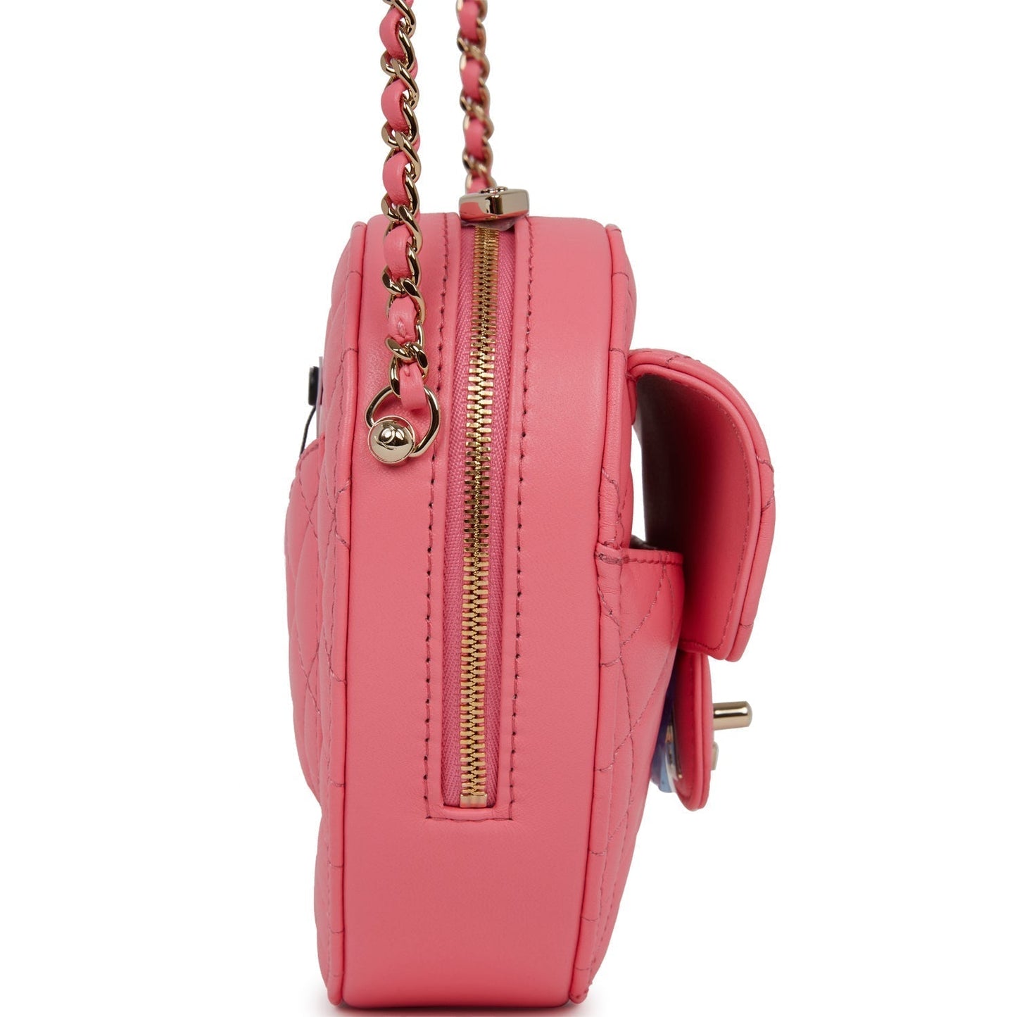Chanel Luxury Lambskin Gold Handbag