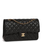 Chanel Pst Lambskin Black Tote Bag Lambskin