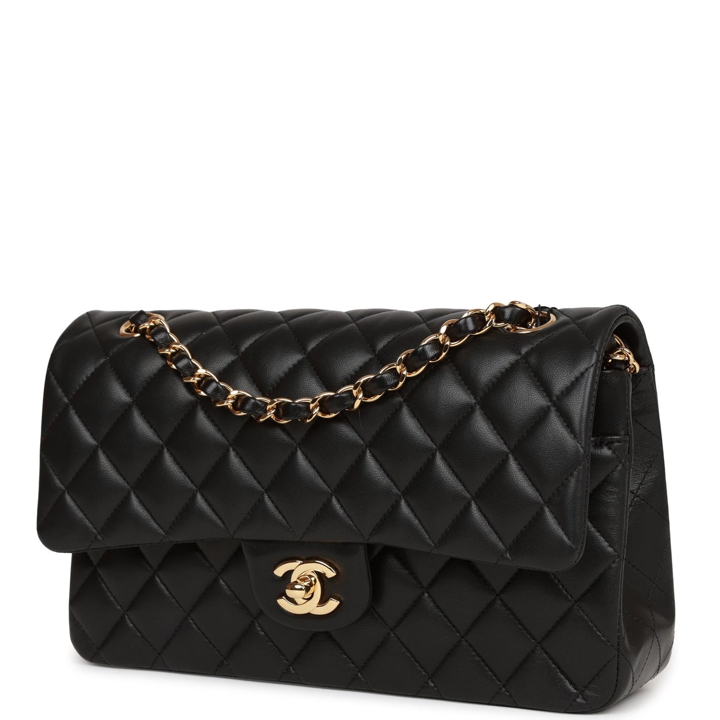 Chanel Pst Lambskin Black Tote Bag Lambskin