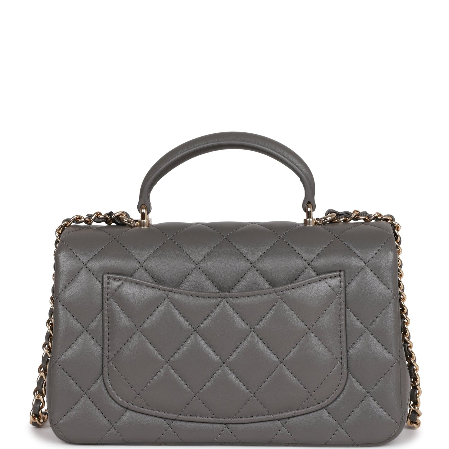 Chanel Mini Flap Lambskin Gold Shoulder Bag Style 2