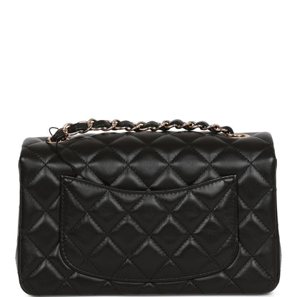 Chanel Lambskin Black Shoulder Bag Style 8
