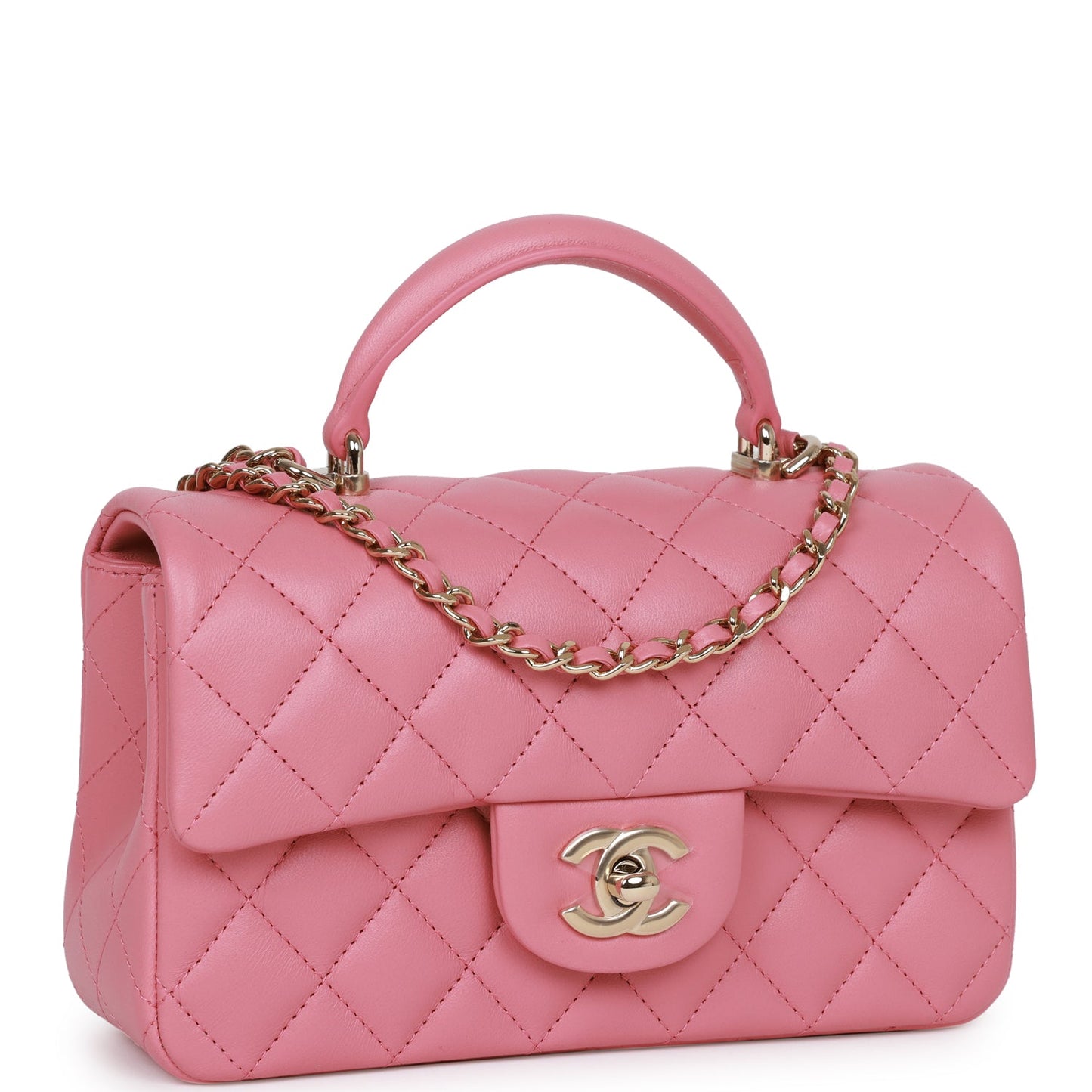 Chanel Lambskin Gold Shoulder Bag Style 5