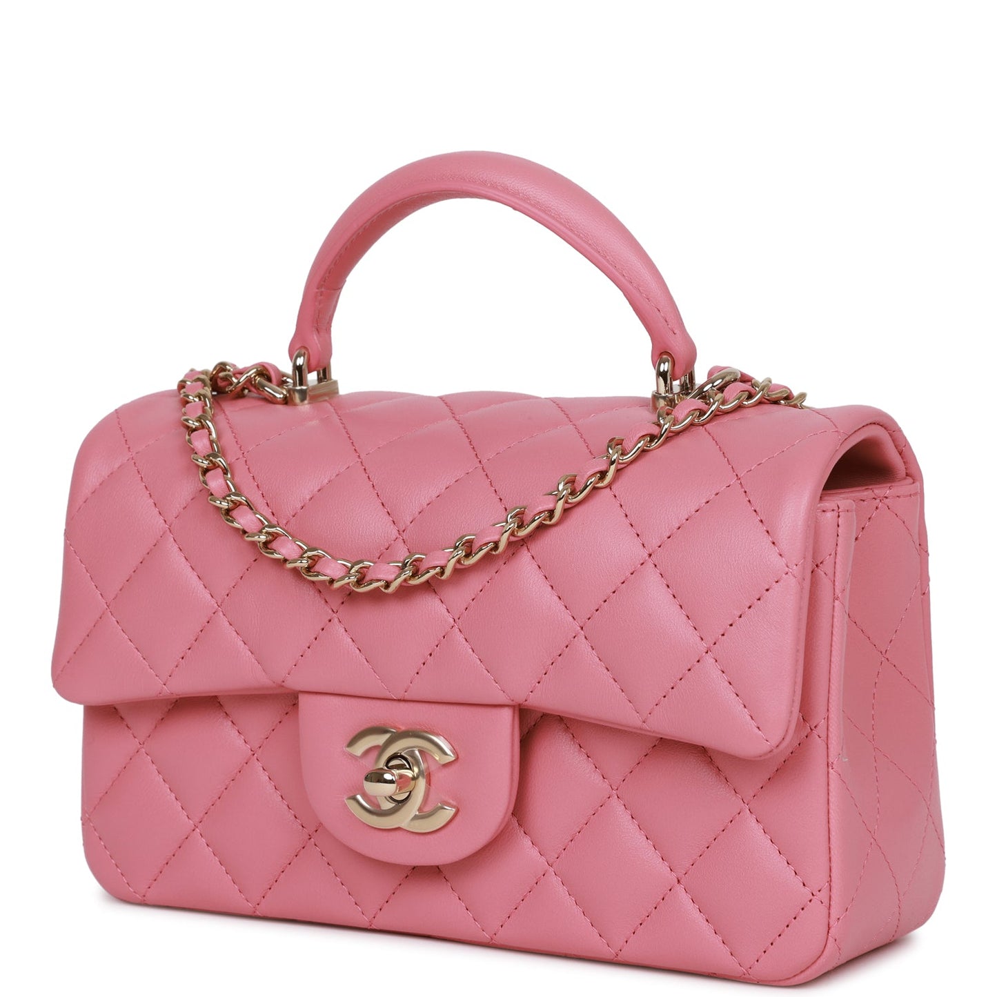 Chanel Lambskin Gold Shoulder Bag Style 5