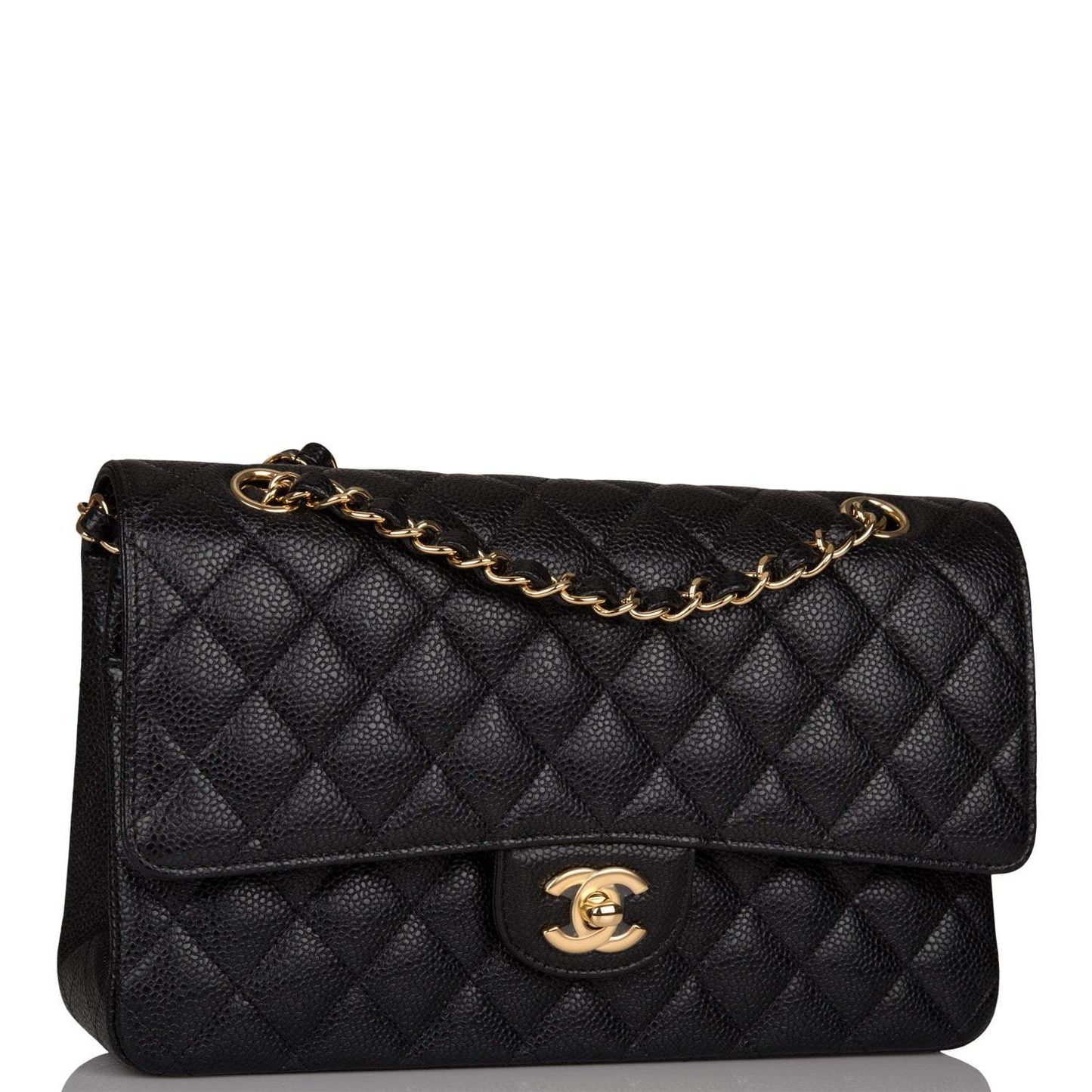 Chanel Pst Caviar Black Tote Bag Style 21