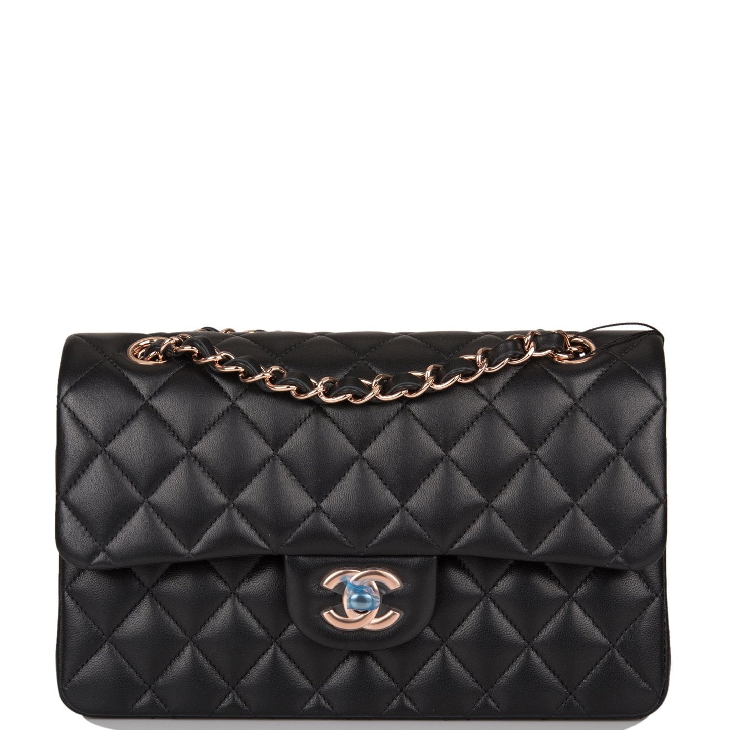 Chanel Pst Lambskin Black Tote Bag Style 3