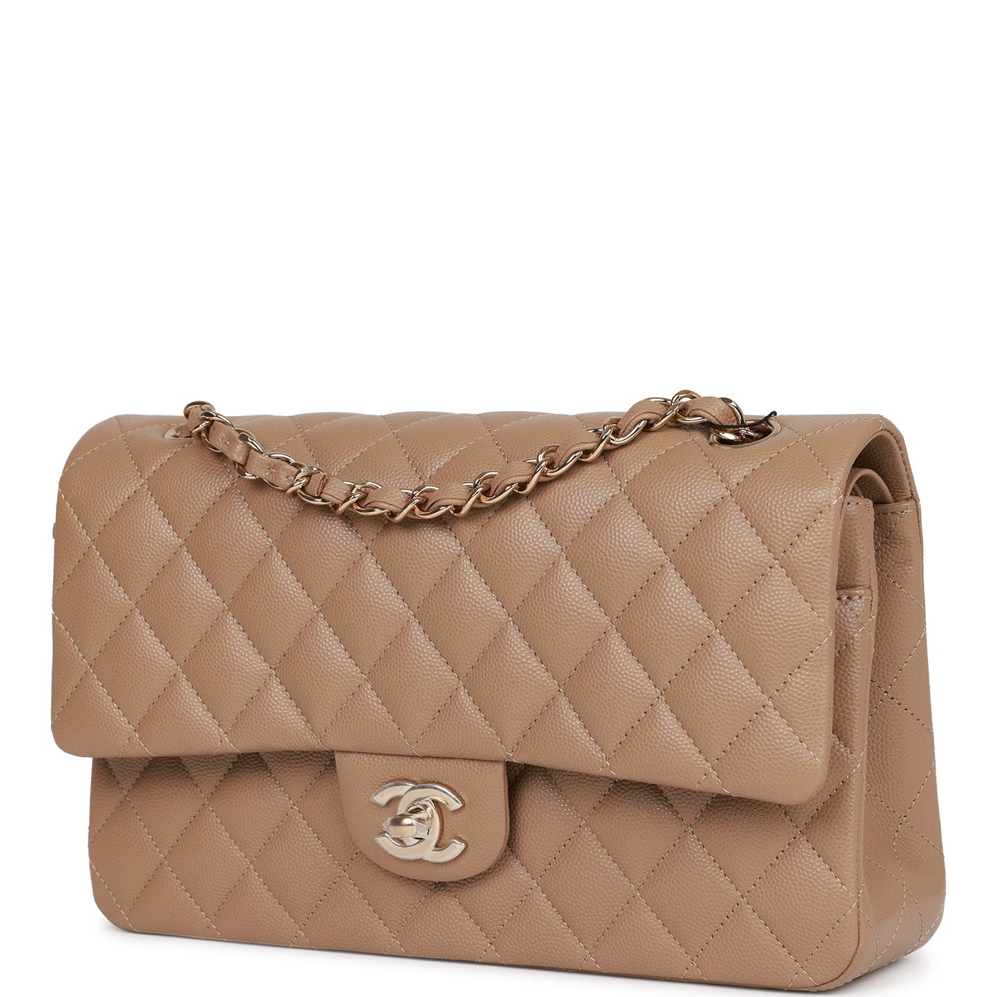 Chanel Pst Caviar Brown Tote Bag