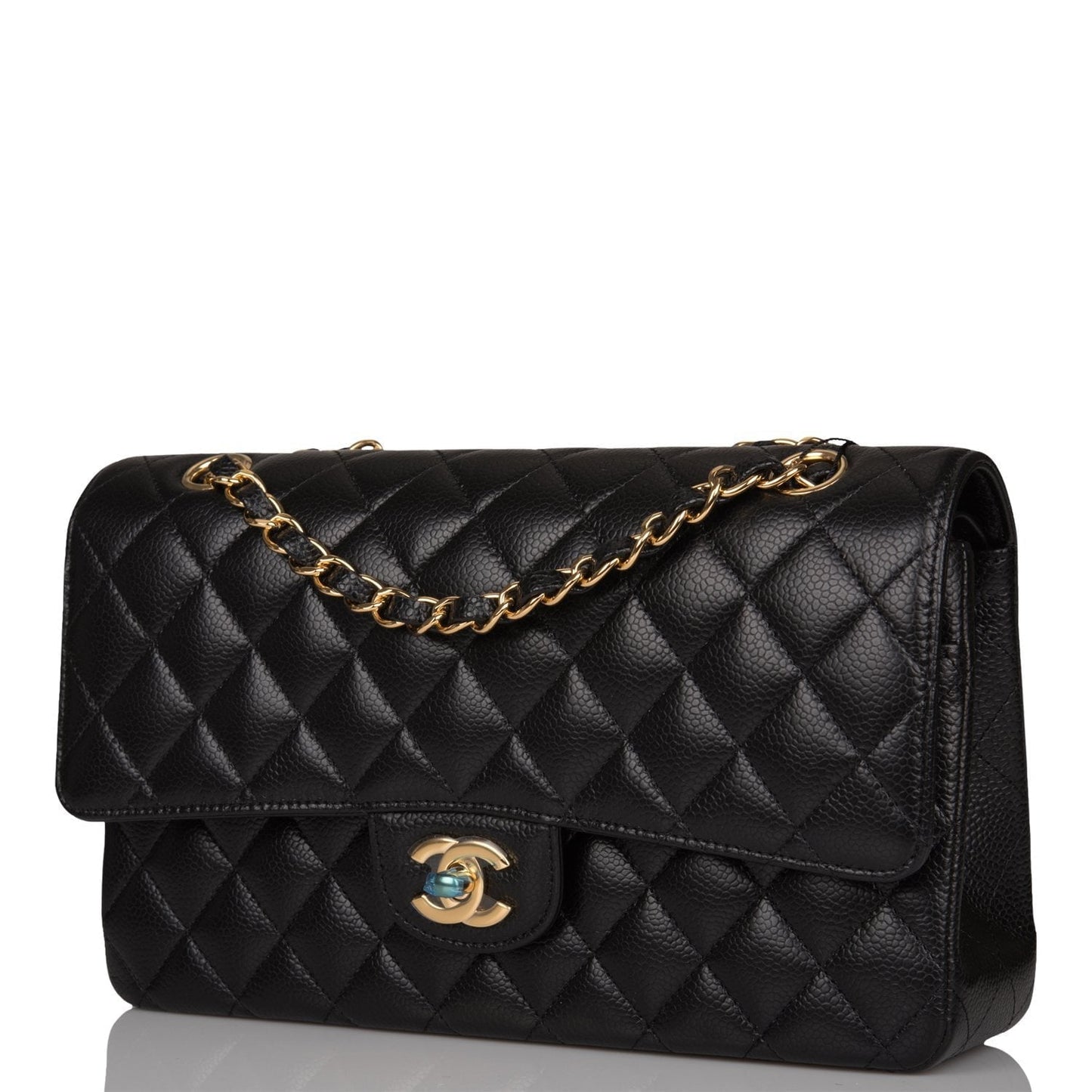 Chanel Pst Caviar Black Tote Bag Style 20