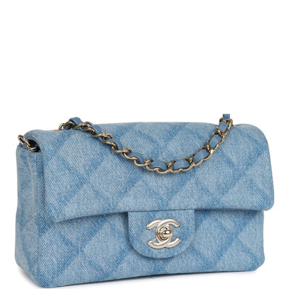 Chanel Mini Flap Quilted Gold Shoulder Bag Quilted