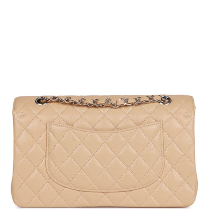 Chanel Pst Lambskin Silver Tote Bag