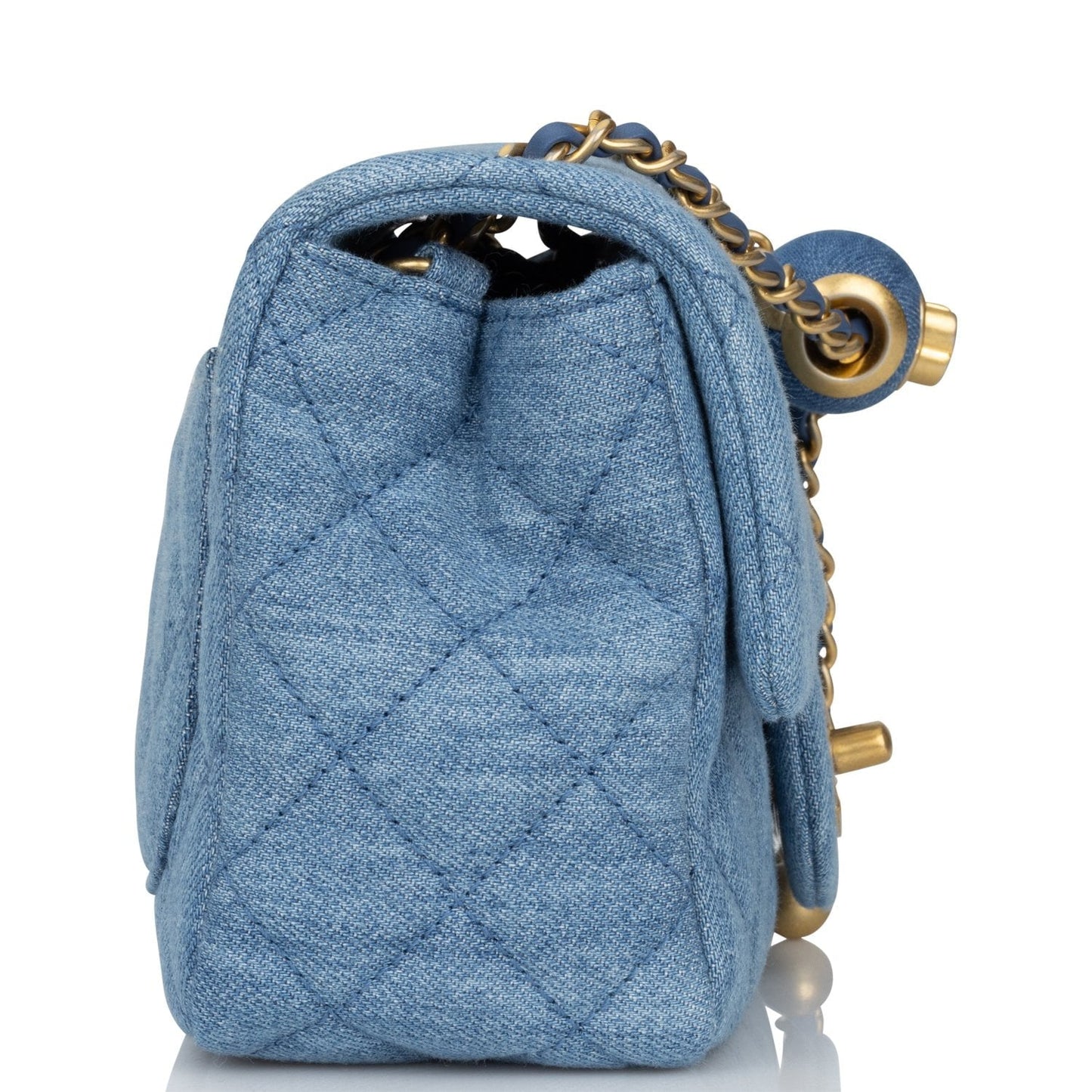 Chanel Luxury Leather Gold Shoulder Bag Style 2