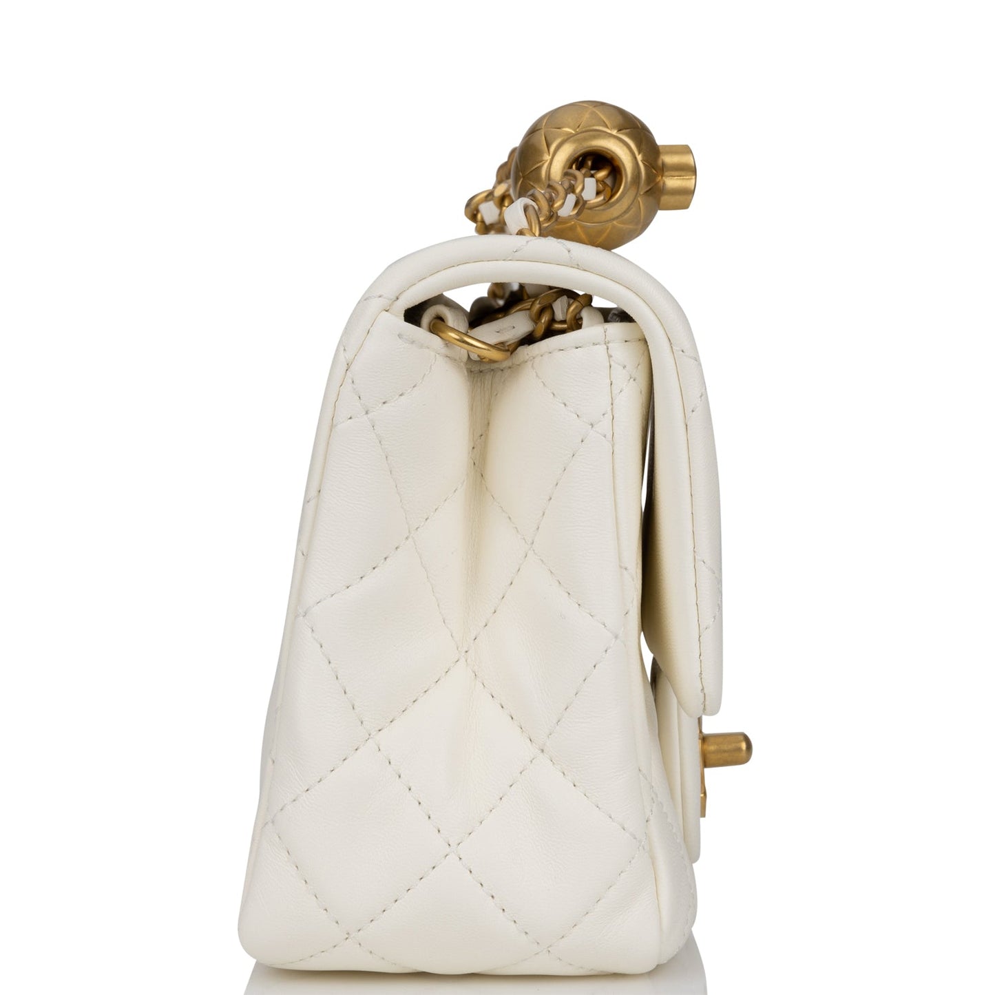 Chanel Lambskin Gold Shoulder Bag Style 14
