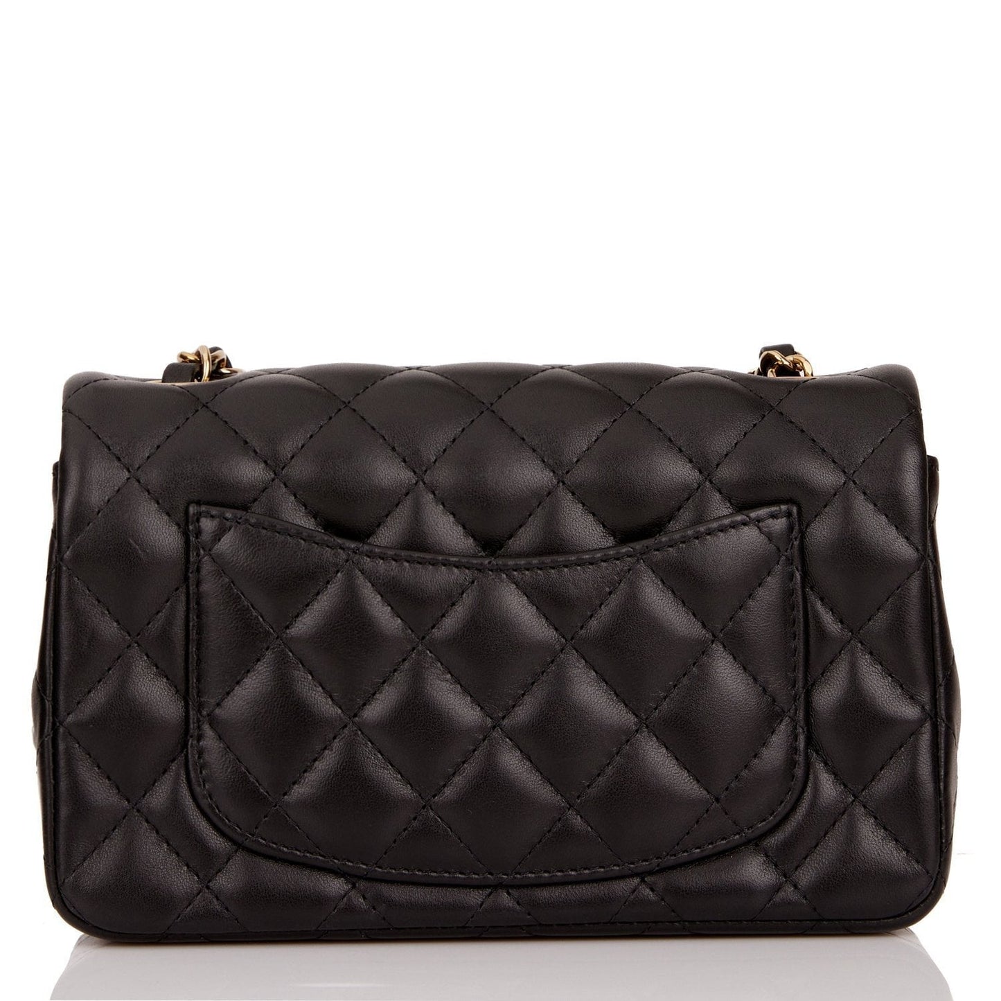 Chanel Lambskin Black Shoulder Bag Style 13