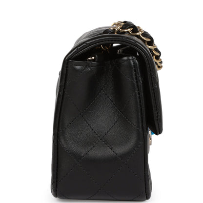 Chanel Lambskin Black Shoulder Bag Style 5