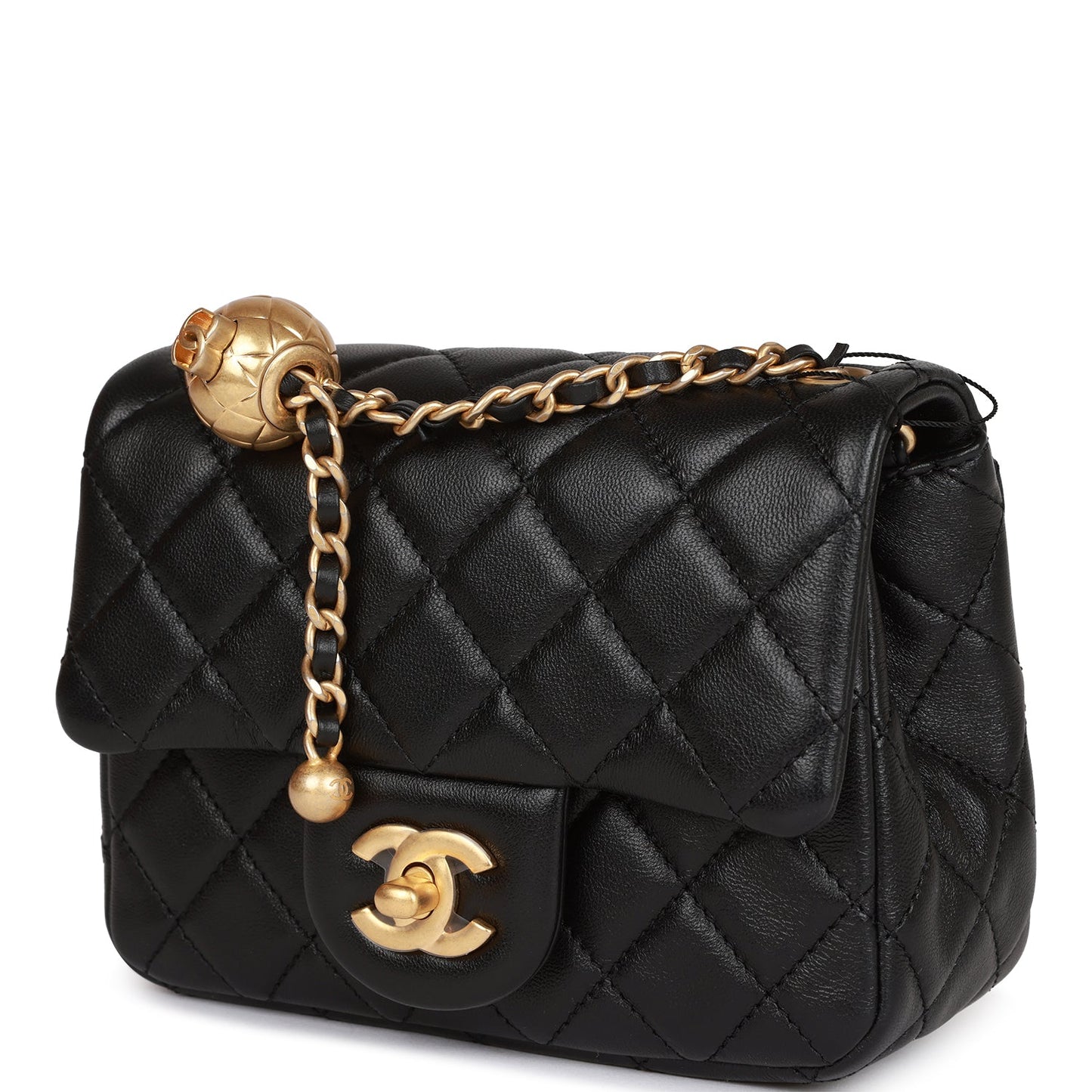 Chanel Lambskin Black Shoulder Bag Style 4