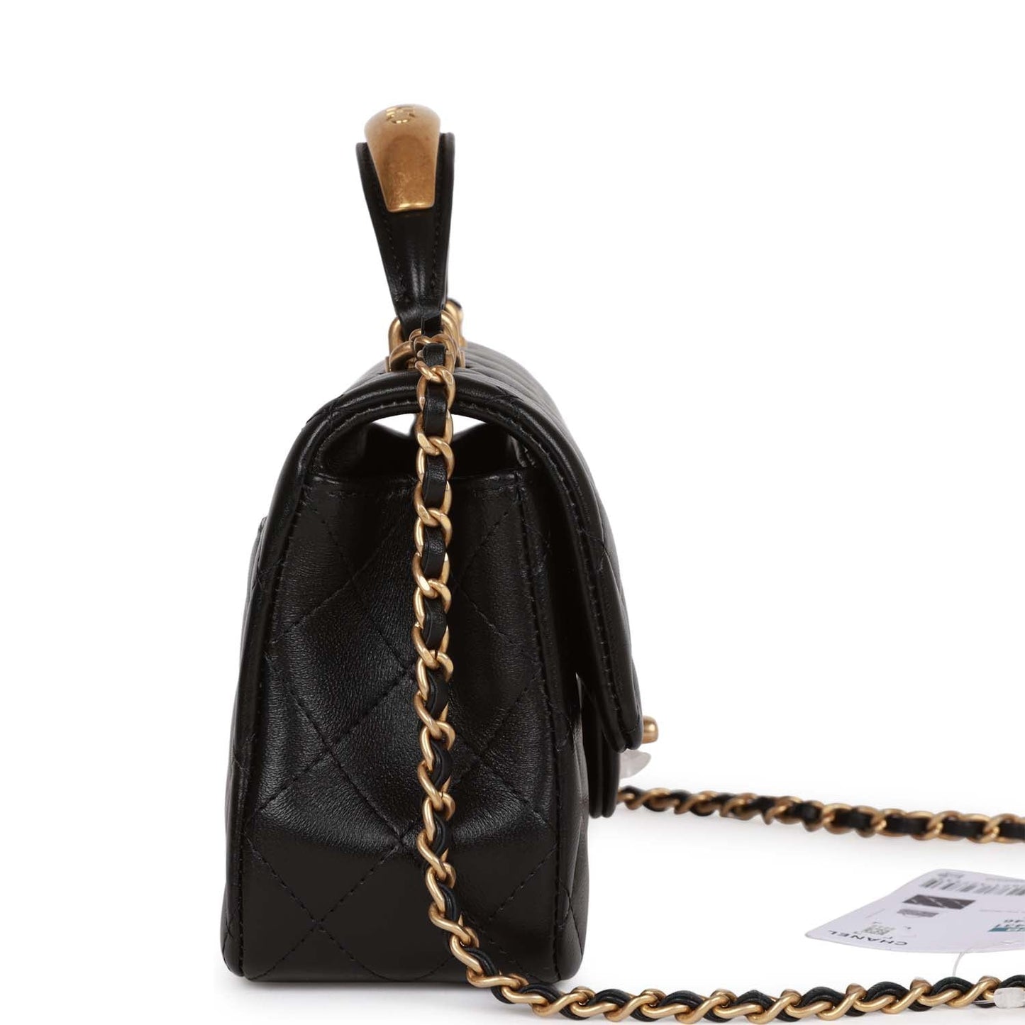 Chanel Lambskin Black Shoulder Bag Style 2