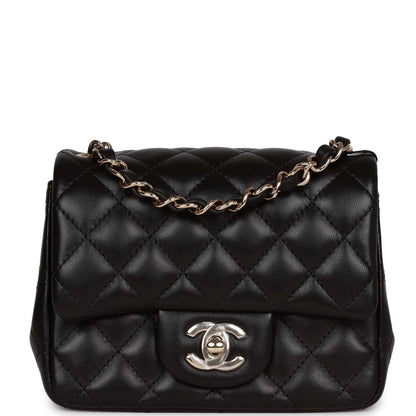 Chanel Lambskin Black Shoulder Bag Lambskin