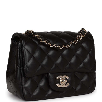 Chanel Lambskin Black Shoulder Bag Lambskin