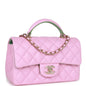 Chanel Mini Flap Lambskin Gold Shoulder Bag