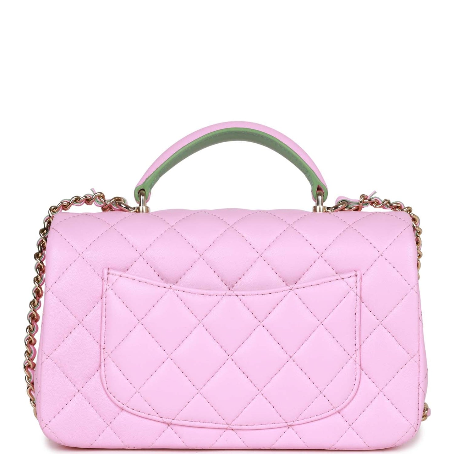 Chanel Mini Flap Lambskin Gold Shoulder Bag