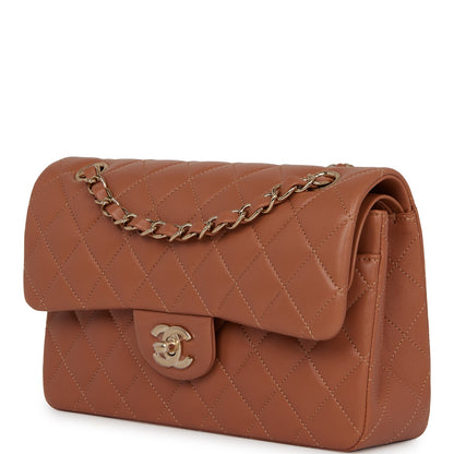 Chanel Pst Lambskin Brown Tote Bag