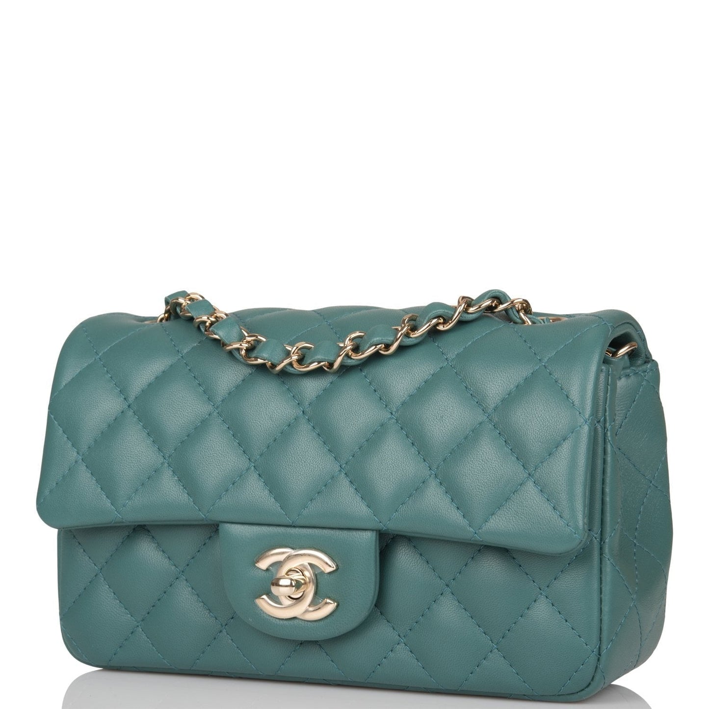 Chanel Lambskin Gold Shoulder Bag Style 16