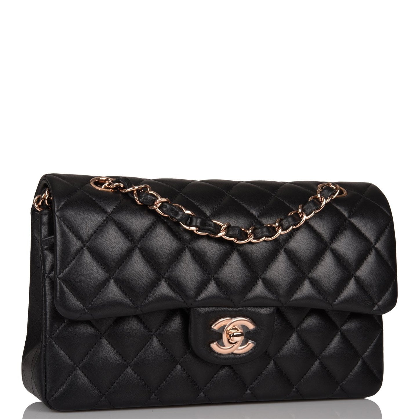 Chanel Pst Lambskin Black Tote Bag Style 2