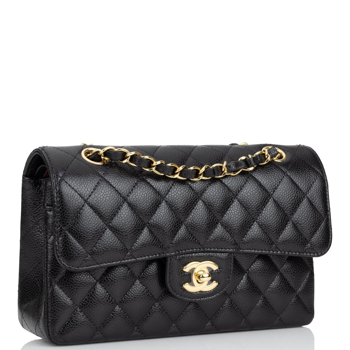 Chanel Pst Caviar Black Tote Bag Style 17