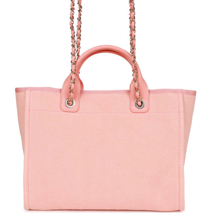 Chanel Deauville Leather Gold Tote Bag Leather