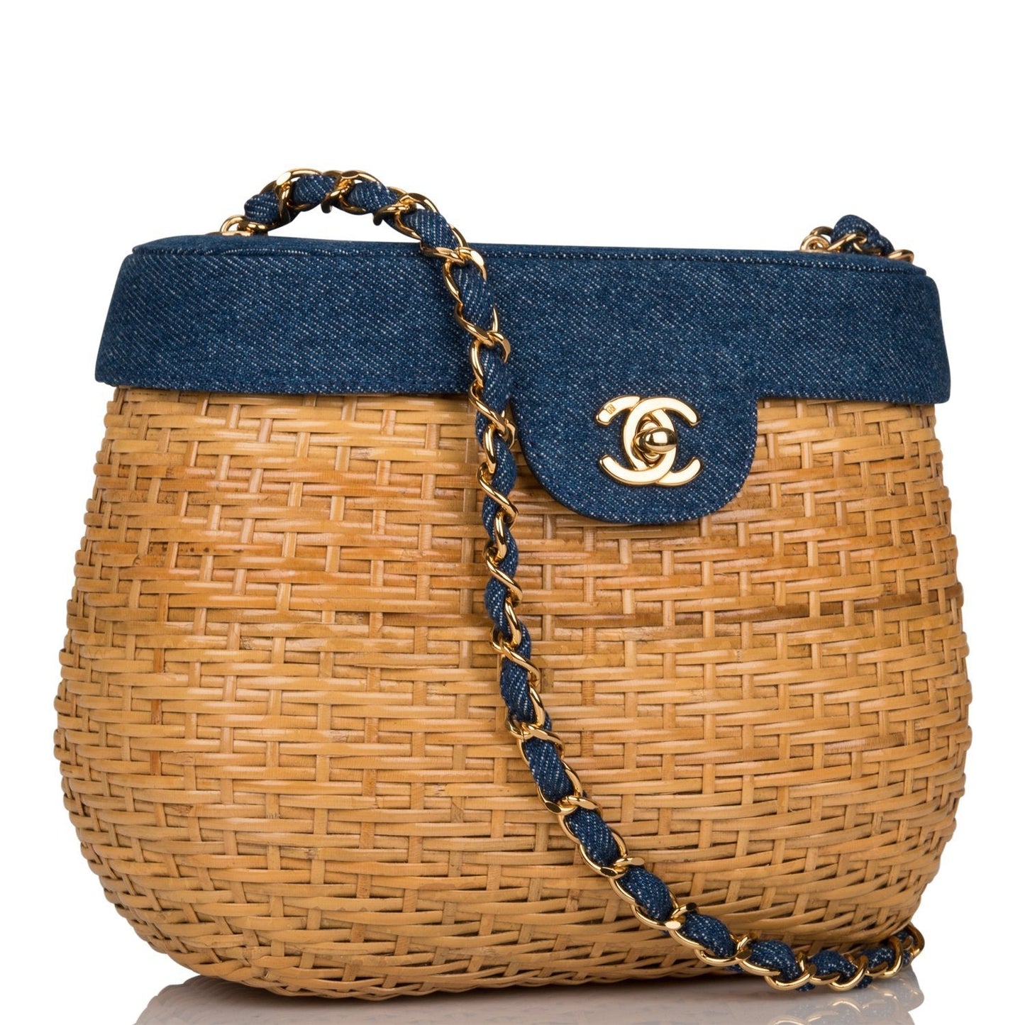 Chanel Luxury Leather Gold Handbag Style 2