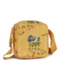 Chanel Brocade Camera Bag Yellow Silk Gold Hardware
