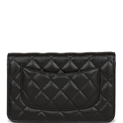 Chanel Wallet On Chain Caviar Black Crossbody
