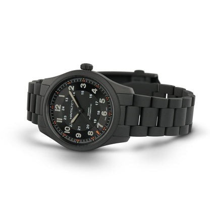 Khaki Field Black Titanium Automatic 38mm